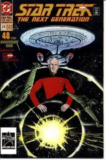 Cover of Star Trek: The Next Generation #24