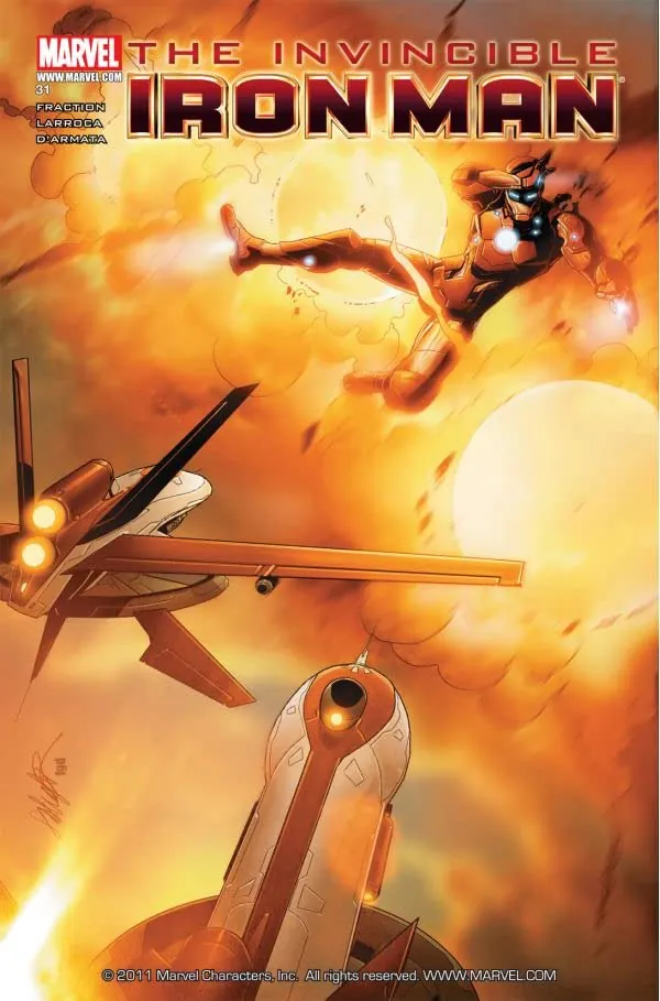 Cover of Invincible Iron Man #31