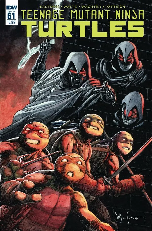 Cover of Teenage Mutant Ninja Turtles #61