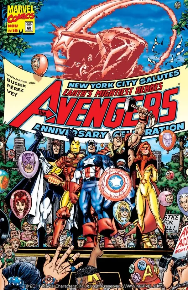 Cover of Avengers #10