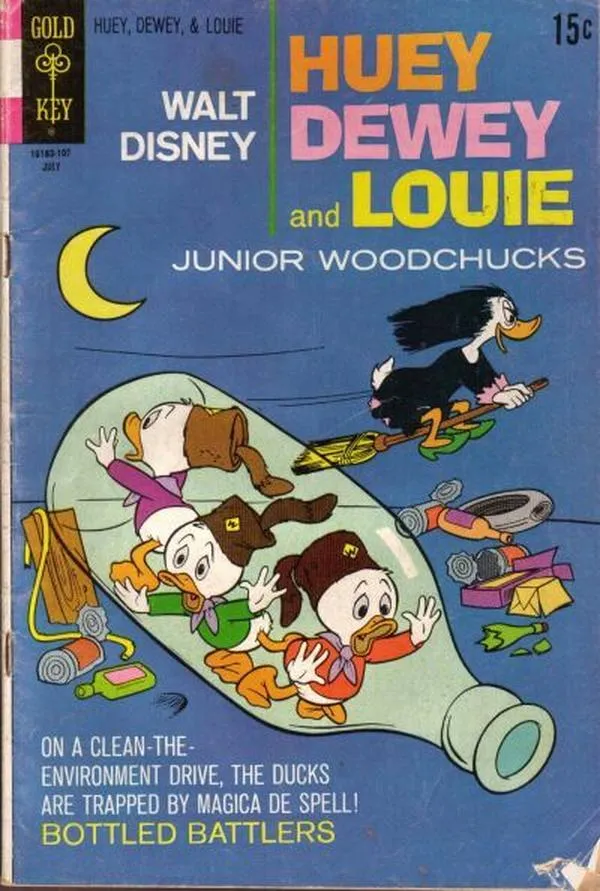 Cover of Walt Disney Huey, Dewey and Louie Junior Woodchucks #10