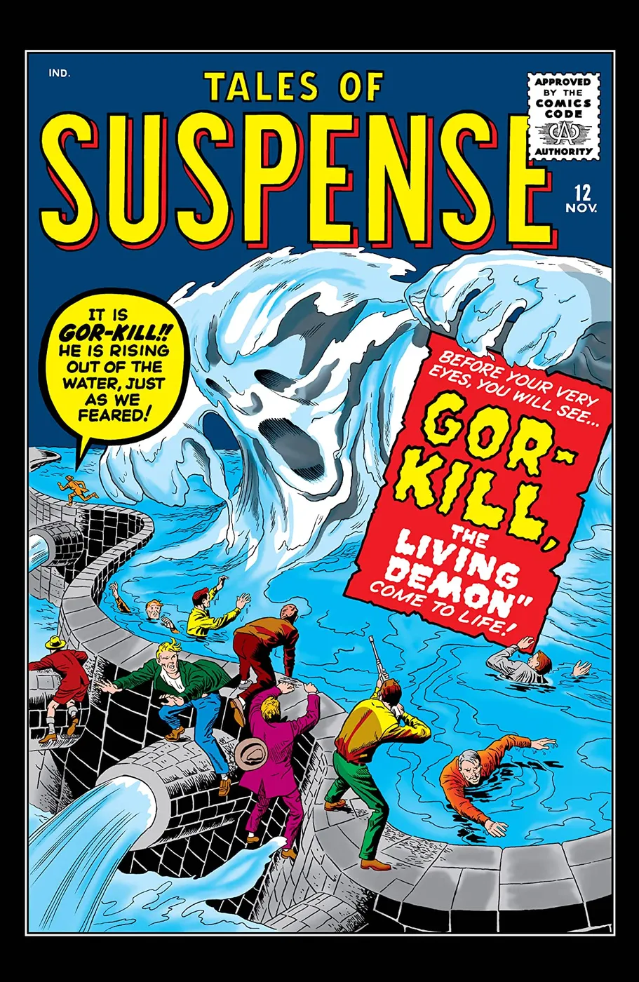 Cover of Tales of Suspense #12