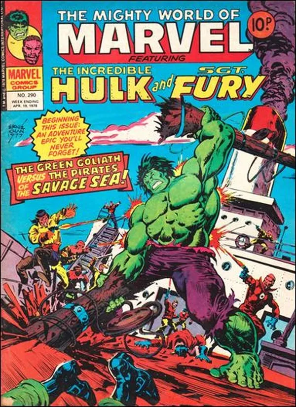 Cover of The Mighty World of Marvel #290