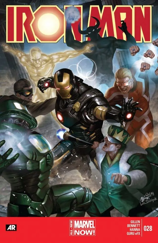 Cover of Iron Man #28