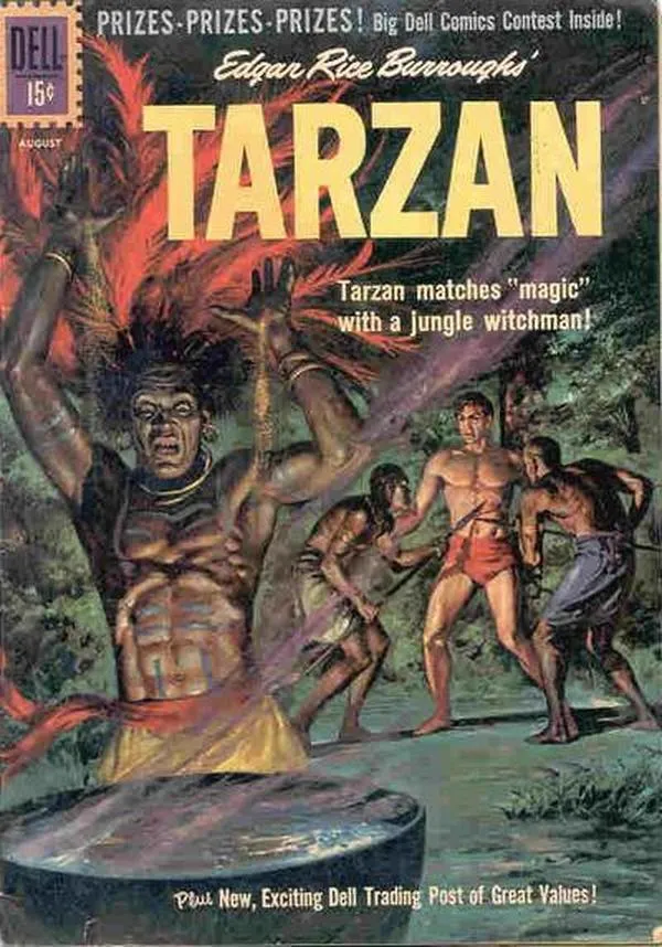 Cover of Edgar Rice Burroughs' Tarzan #125