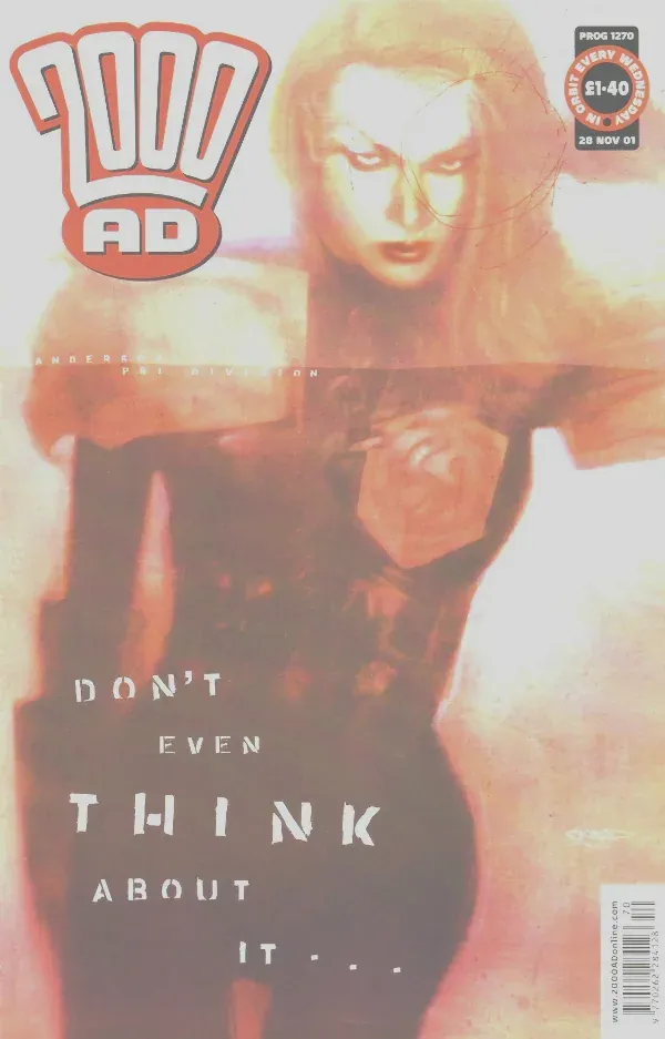 Cover of 2000 AD #1270