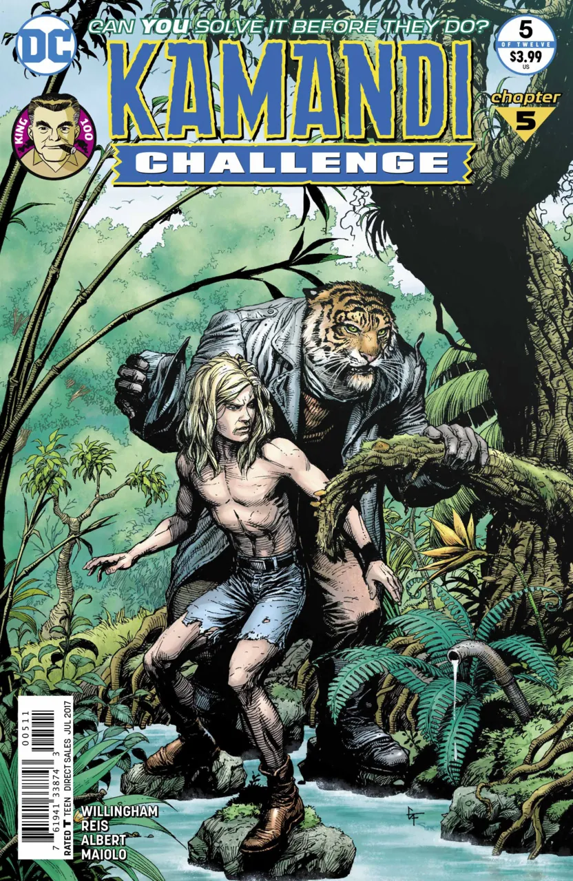 Cover of The Kamandi Challenge #5