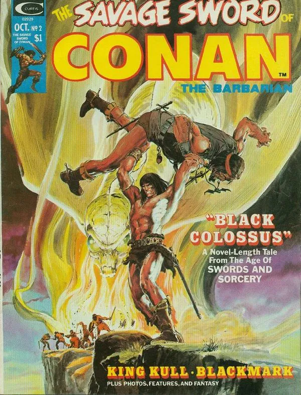 Cover of The Savage Sword of Conan #2
