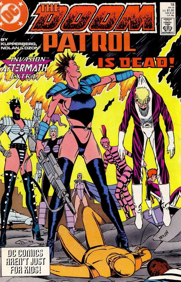 Cover of Doom Patrol #18