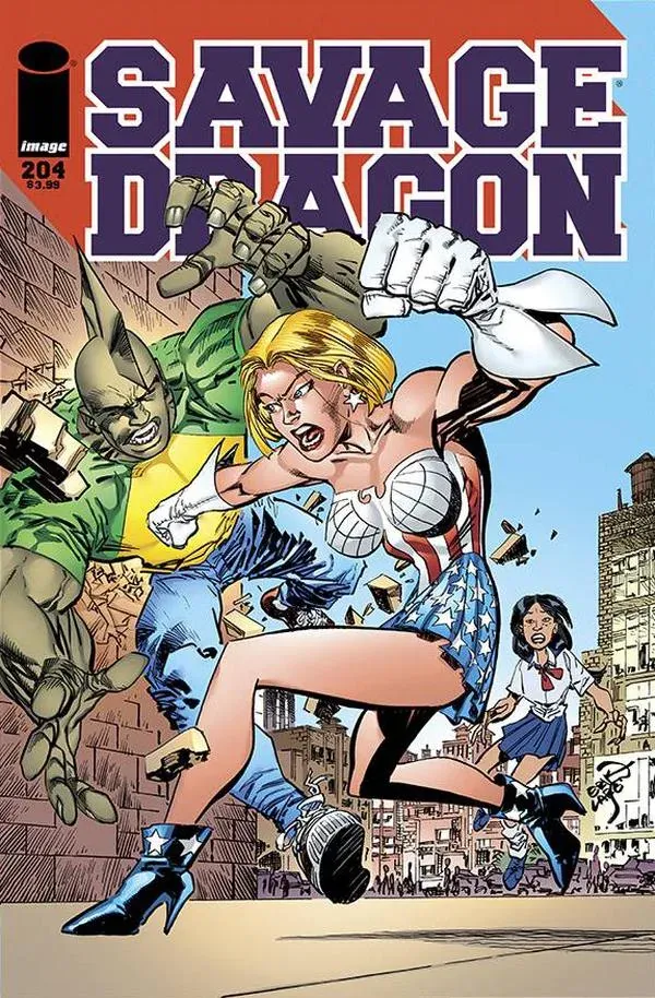 Cover of Savage Dragon #204