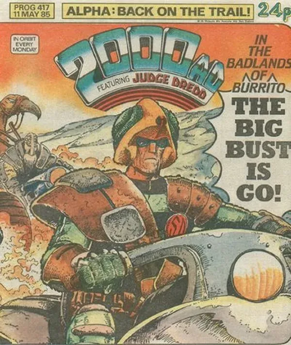 Cover of 2000 AD #417