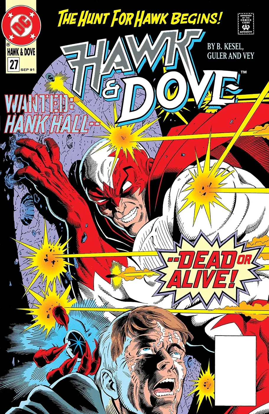 Cover of Hawk and Dove #27