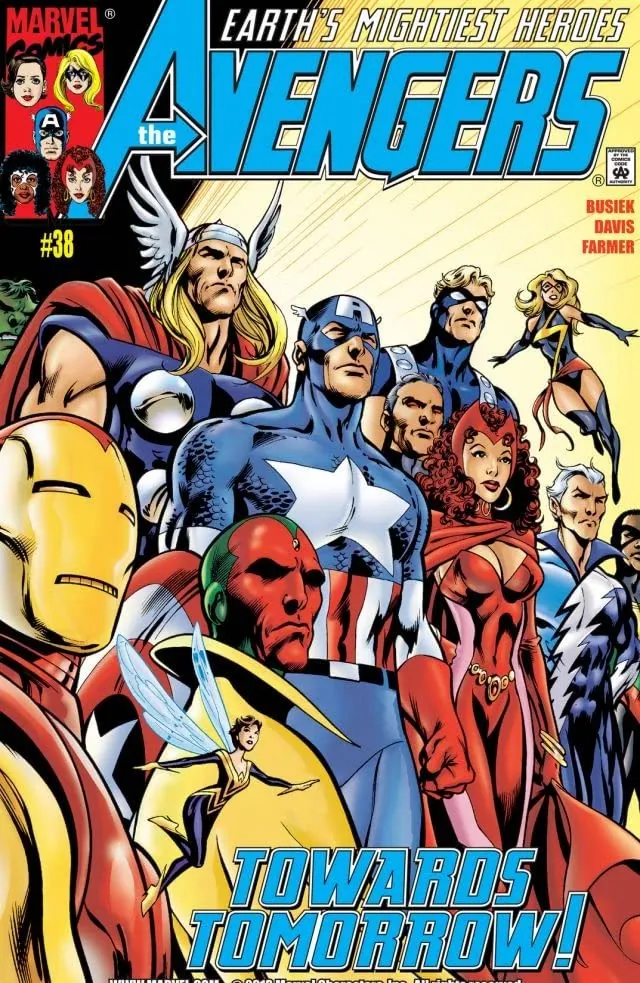Cover of Avengers #38