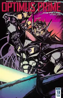 Cover of Optimus Prime #18