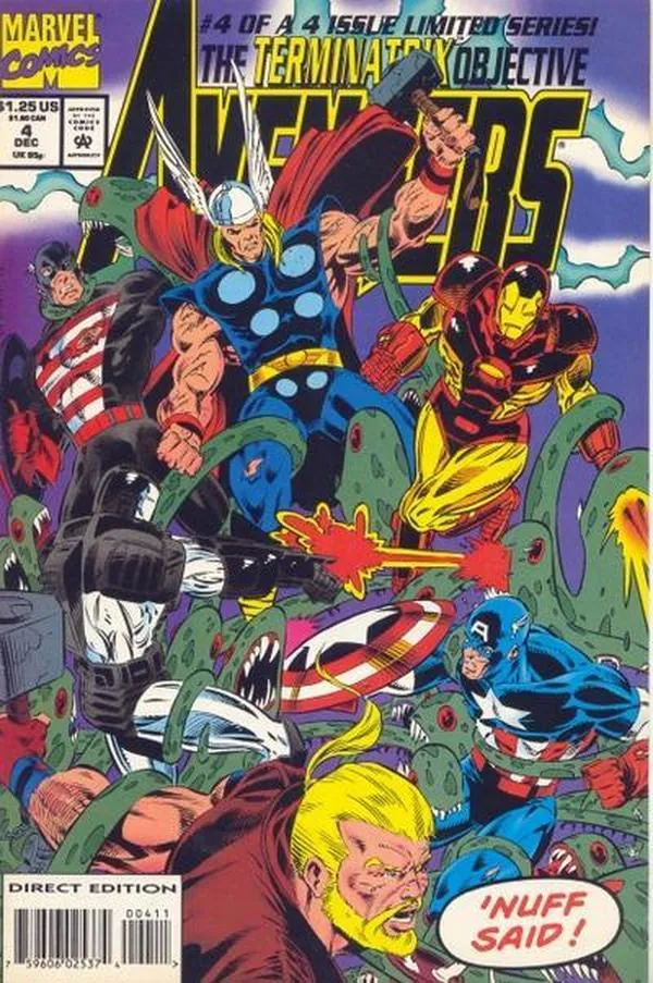 Cover of Avengers: The Terminatrix Objective #4