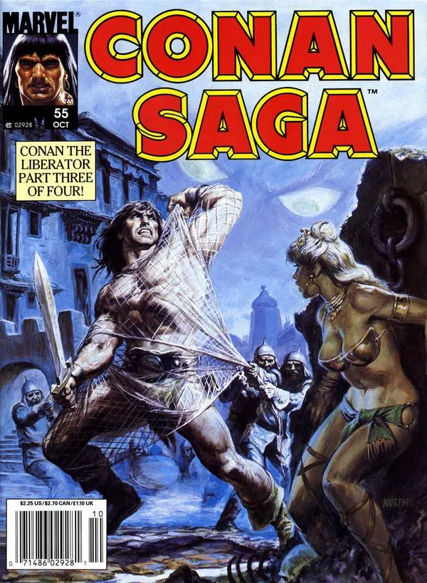 Cover of Conan Saga #55