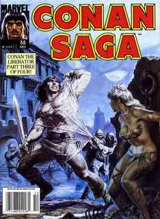 Cover of Conan Saga #55