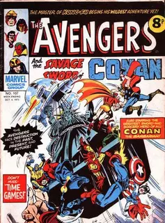 Cover of The Avengers #107