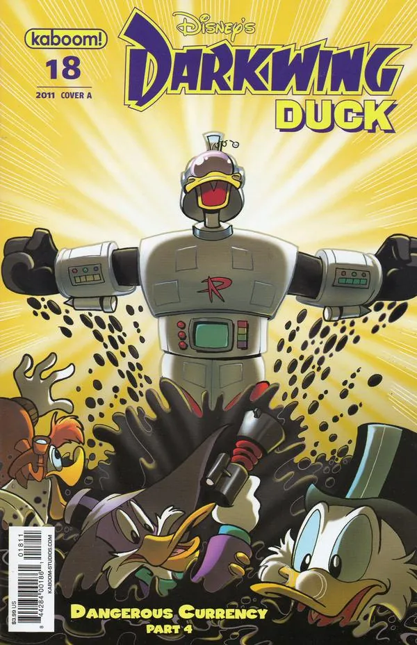 Cover of Darkwing Duck #18