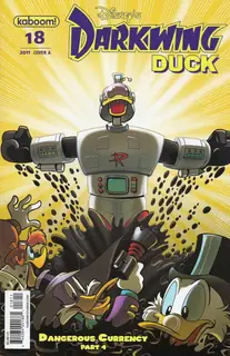 Cover of Darkwing Duck #18