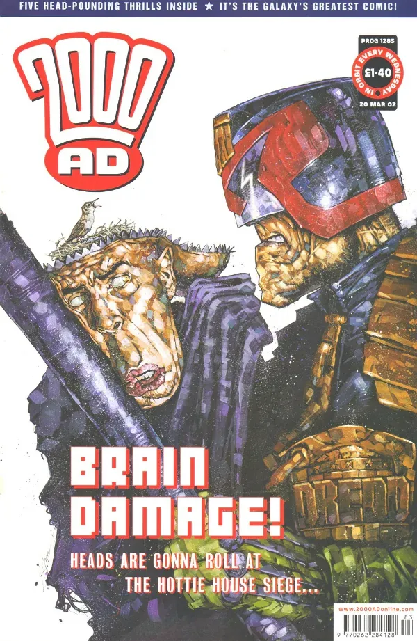 Cover of 2000 AD #1283