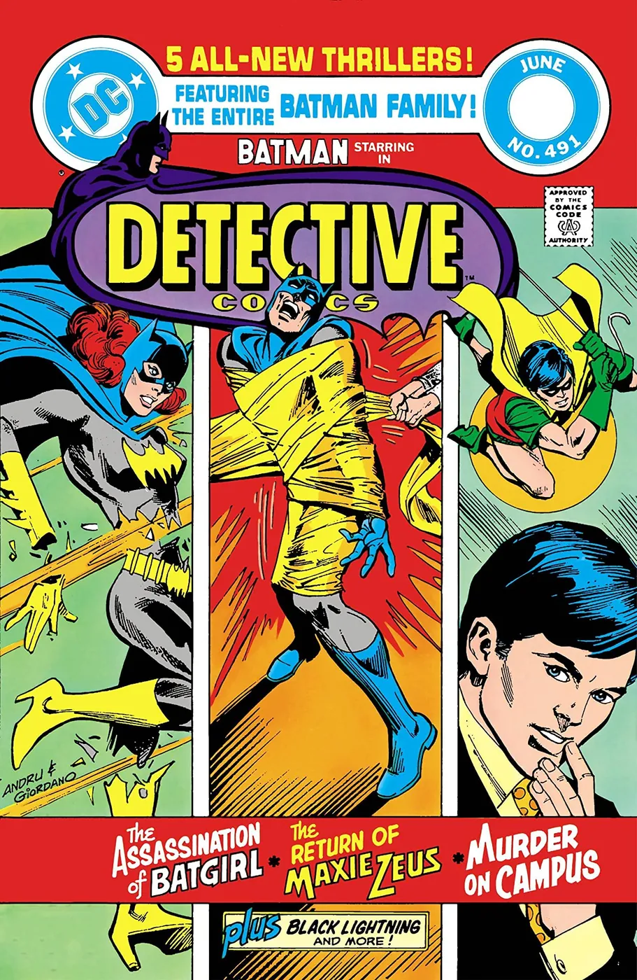Cover of Detective Comics #491