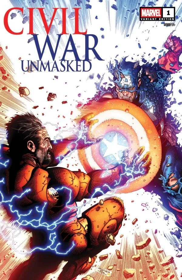 Cover of Civil War: Unmasked #1