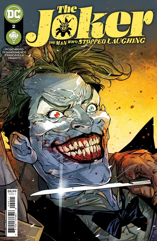 Cover of The Joker: The Man Who Stopped Laughing #2