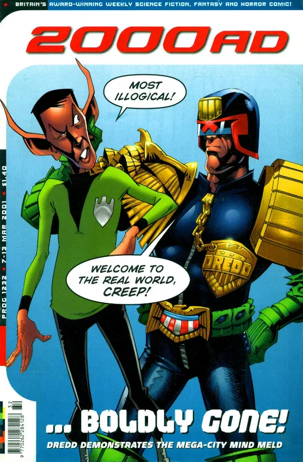 Cover of 2000 AD #1232