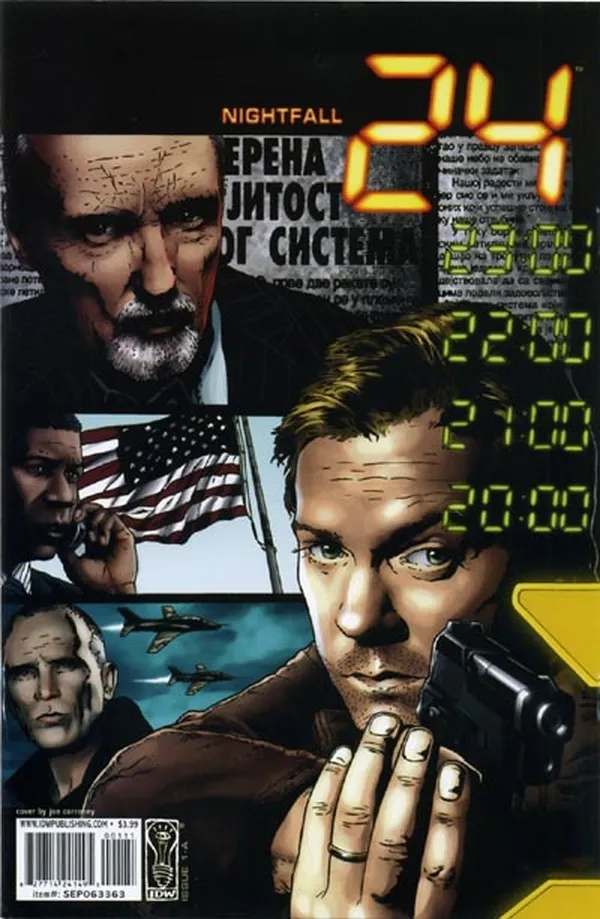 Cover of 24: Nightfall #1