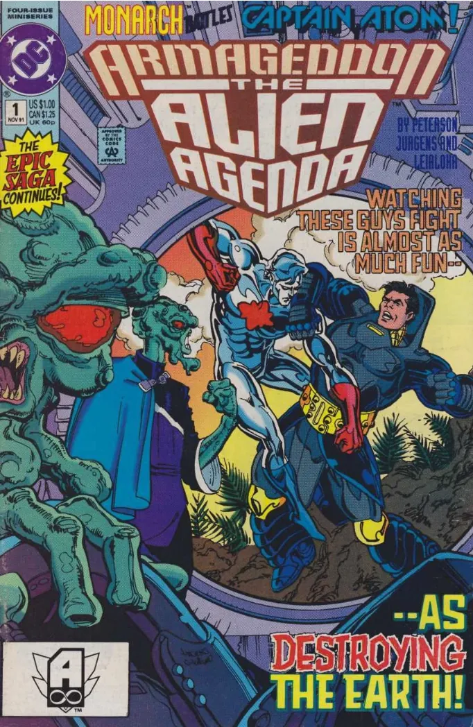 Cover of Armageddon: Alien Agenda #1