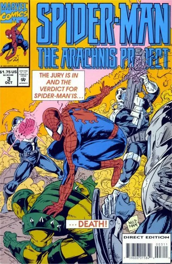 Cover of Spider-Man: The Arachnis Project #3