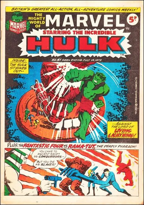 Cover of The Mighty World of Marvel #41