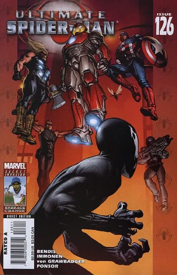 Cover of Ultimate Spider-Man #126