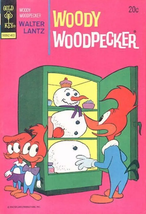 Cover of Walter Lantz Woody Woodpecker #135
