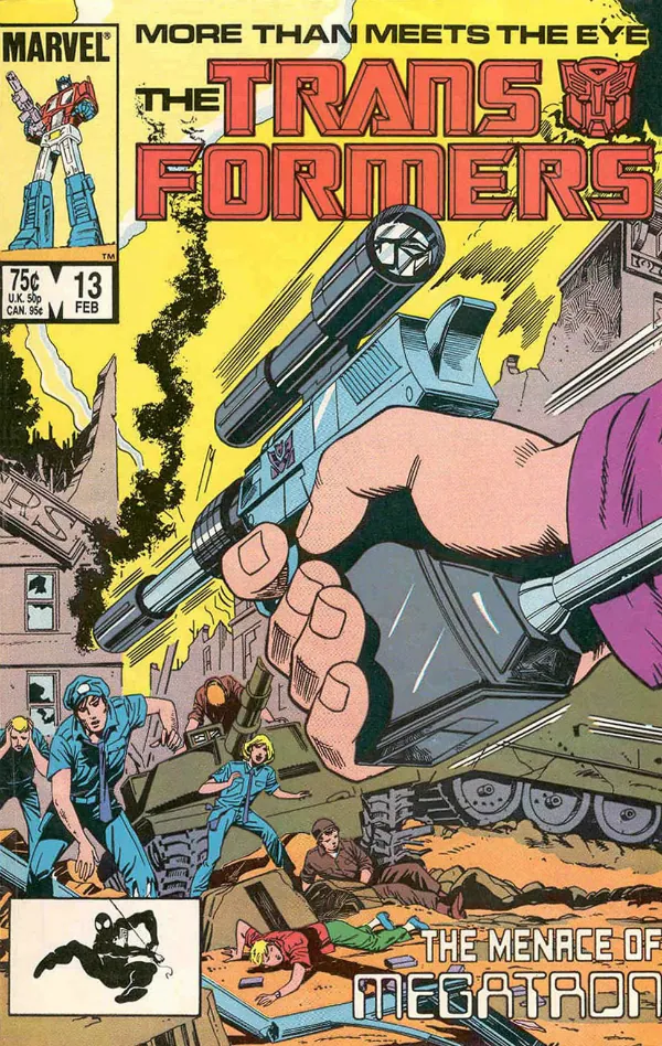 Cover of The Transformers #13
