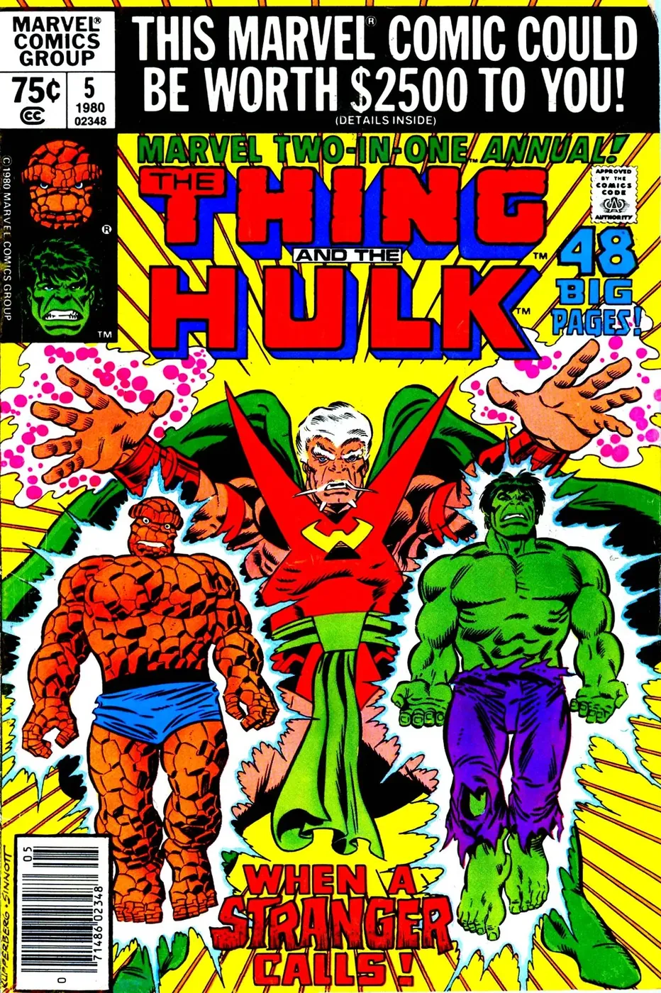 Cover of Marvel Two-in-One Annual #5