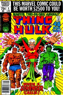 Cover of Marvel Two-in-One Annual #5