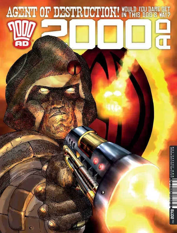 Cover of 2000 AD #2078