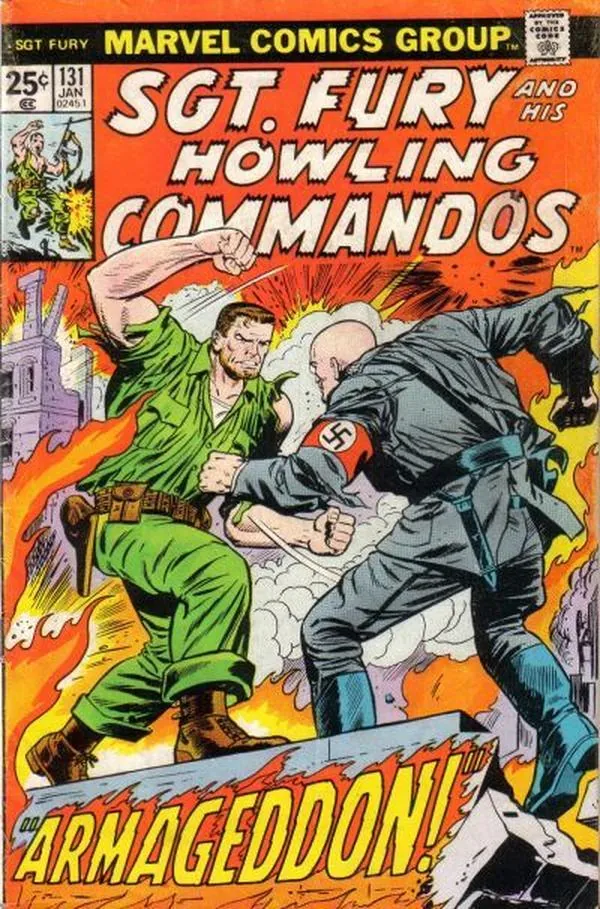 Cover of Sgt. Fury and His Howling Commandos #131