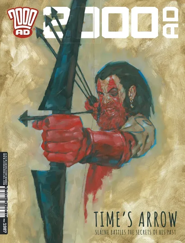 Cover of 2000 AD #1987