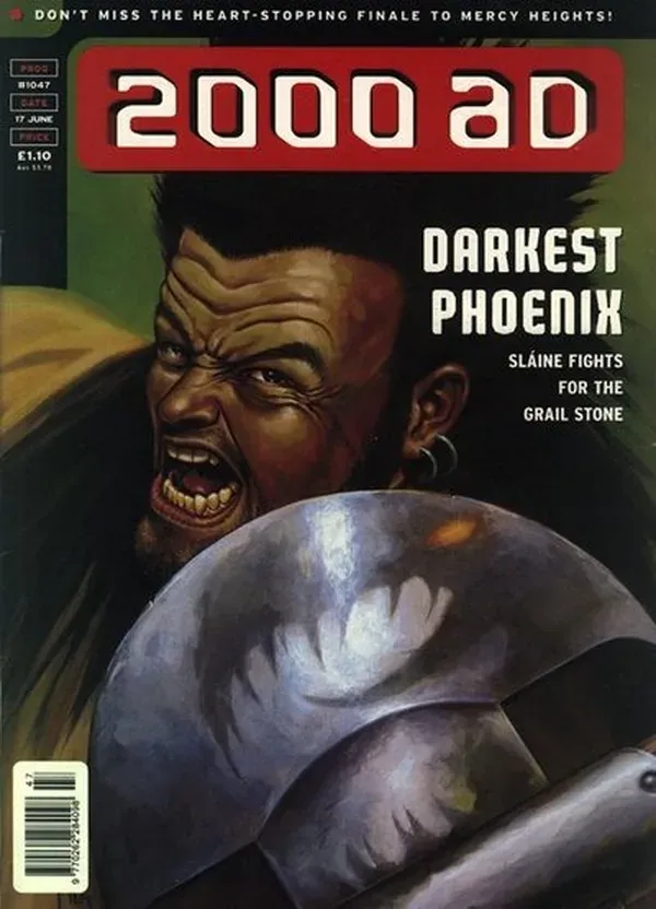 Cover of 2000 AD #1047