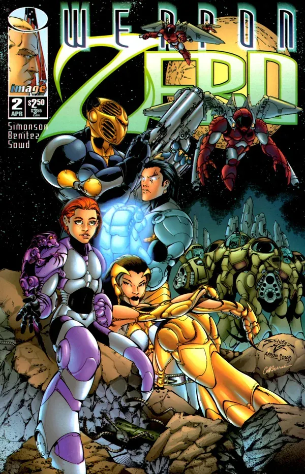 Cover of Weapon Zero #2