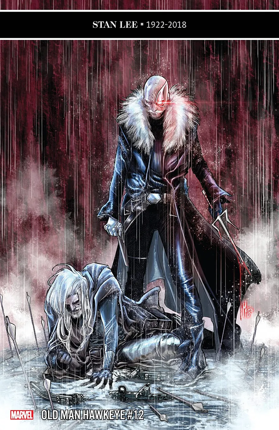 Cover of Old Man Hawkeye #12