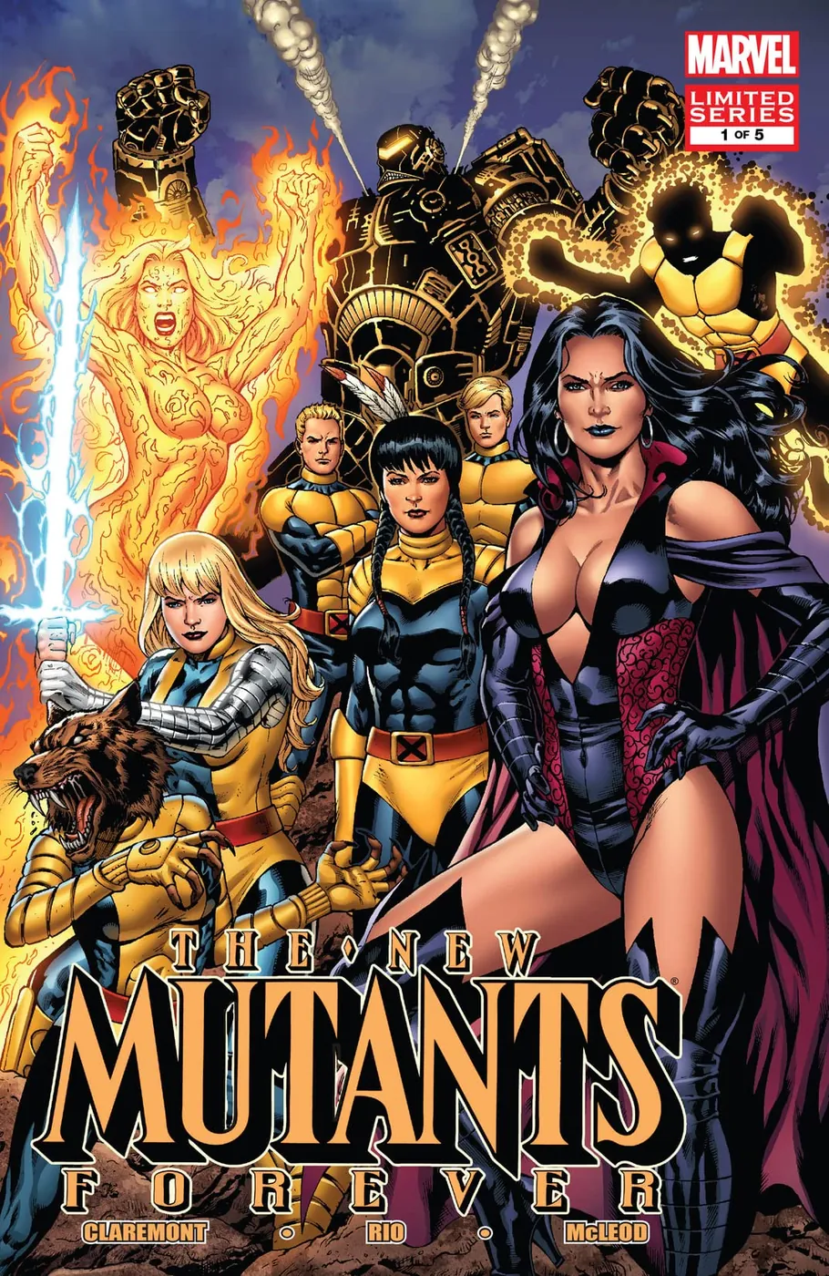 Cover of New Mutants Forever #1