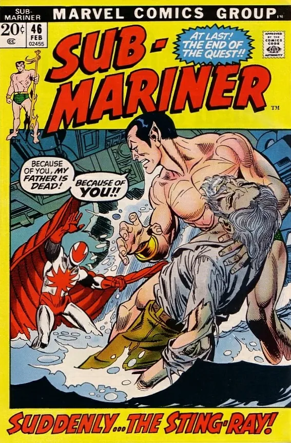 Cover of Sub-Mariner #46