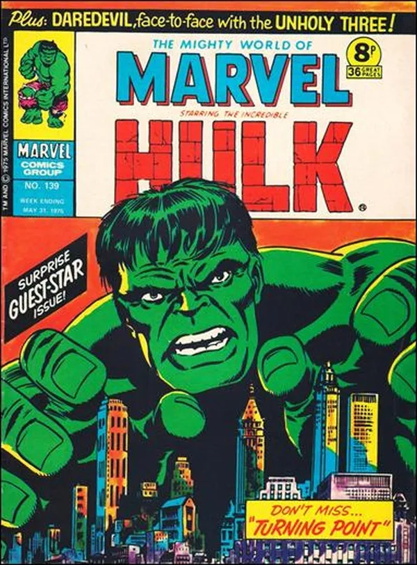 Cover of The Mighty World of Marvel #139