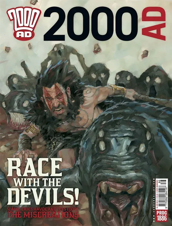 Cover of 2000 AD #1886