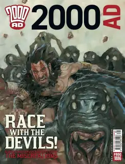 Cover of 2000 AD #1886