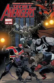 Cover of Secret Avengers #34